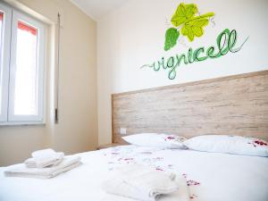 Voodi või voodid majutusasutuse Girastrittue Colobraro toas