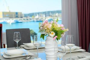 Restaurace v ubytování Apartment Seaside Trogir