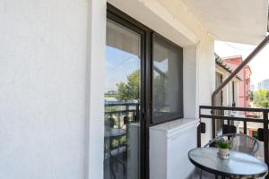 Balkón nebo terasa v ubytování Irish Residence
