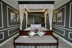 Postel nebo postele na pokoji v ubytování Hotel Del Luna Boutique