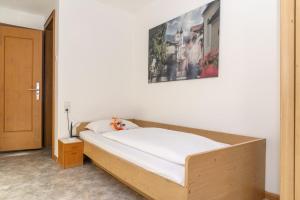 Cama o camas de una habitación en Pension Haunold