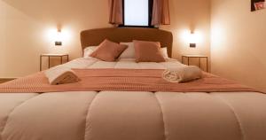 Letto o letti in una camera di Siculis