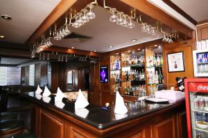 Zona de lounge sau bar la Hotel President