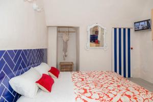 Postel nebo postele na pokoji v ubytování Lunaspina Gallipoli