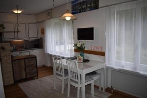 Kuchyň nebo kuchyňský kout v ubytování Seegarten B (168 Be)