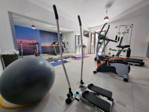 Spordikeskus ja/või sportimisvõimalused majutusasutuses Hotel Palata Venezia