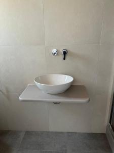 Kúpeľňa v ubytovaní Belou apartment
