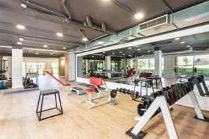 Gimnasio o instalaciones de fitness de AP Victoria Sports & Beach