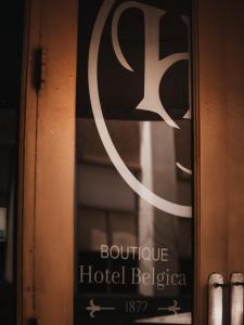 Certifikát, hodnocení, plakát nebo jiný dokument vystavený v ubytování Boutique Hotel Belgica