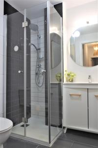 Koupelna v ubytování Bodega Trasbolsa 2