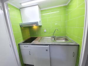 Kuchyňa alebo kuchynka v ubytovaní Estudio Grisland Pool