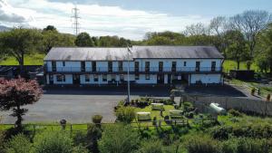 Zahrada ubytování Basecamp Wales