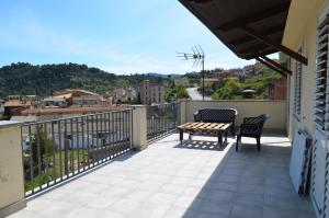 A balcony or terrace at Ca l'Aren Cardona