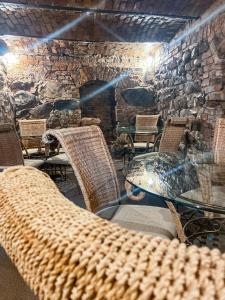 Posezení v ubytování Hotel Medūna