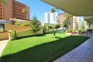 Zahrada ubytování Europa Center-Fincas Benidorm