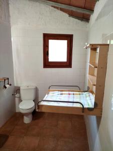Ett badrum på Refugi de Muntanya Els Masets