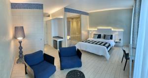 Postel nebo postele na pokoji v ubytování Continental Parkhotel
