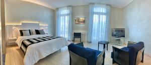 Postel nebo postele na pokoji v ubytování Continental Parkhotel