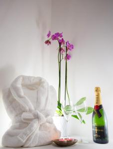 ETNEA 208 LUXURY JACUZZI SUITE Catania的酒水