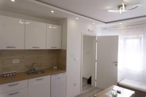Küche/Küchenzeile in der Unterkunft Apartmani VS Lux