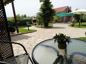 A garden outside Sundays Family House/Studio