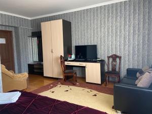 TV a/nebo společenská místnost v ubytování Mini-Hotel Pulsar