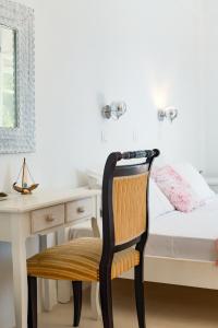 Posteľ alebo postele v izbe v ubytovaní Dahlia Apartments And Studios