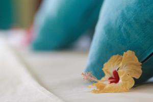 Letto o letti in una camera di Coco Blanche