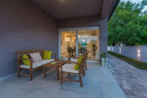 Posezení v ubytování Villa Summer house