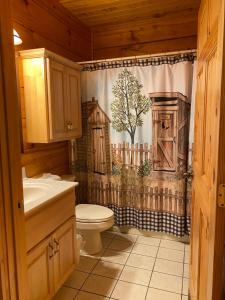 Phòng tắm tại Grandview Experience Lodge