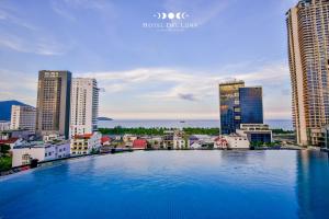Nespecifikovaný výhled na destinaci Danang nebo výhled na město při pohledu z hotelu