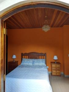 Ένα ή περισσότερα κρεβάτια σε δωμάτιο στο Casa Vegas