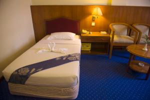 Katil atau katil-katil dalam bilik di Panorama Hotel
