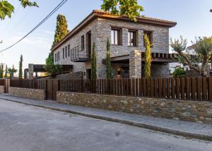 Το κτήριο όπου στεγάζεται  η βίλα