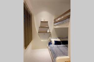 Ένα μπάνιο στο Ikiru Japanese Tatami Convenient Seaview Apartment