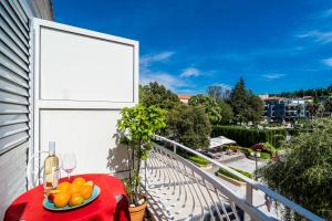 Balkón nebo terasa v ubytování Hotel Dubrovnik