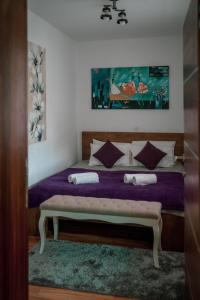 Кровать или кровати в номере Kuca Magnolija