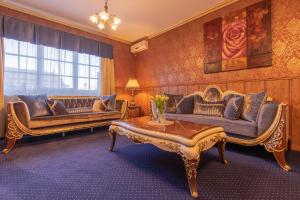 Istumisnurk majutusasutuses Hansa Hotel