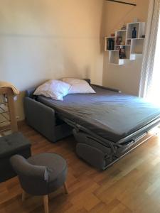 gîte de Fontjalabert en campagne tout confort客房内的一张或多张床位