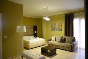 Voodi või voodid majutusasutuse Monte Mare Hotel toas