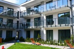 Κήπος έξω από το Blue Sky Apartments Rezydencja Niechorze - 301