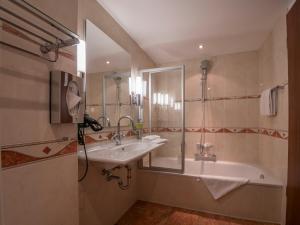 Koupelna v ubytování Hotel Glöcklhofer
