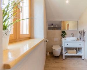 Kúpeľňa v ubytovaní Casa Pescador