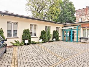 Budova, v ktorej sa apartmánový hotel nachádza