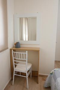 Postel nebo postele na pokoji v ubytování (Apt.1) Lofos Apartments in Vergia Halkidiki