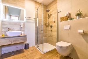 Koupelna v ubytování B&B Plitvica Creek + 37 fotografií