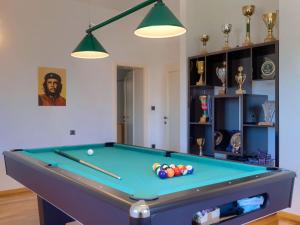 Biliár nebo kulečník v ubytování Holiday Home Lana by Interhome