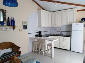 Ett kök eller pentry på Finca Borbolan y La Roseta