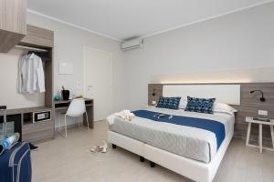 Letto o letti in una camera di Scrusciu du mari