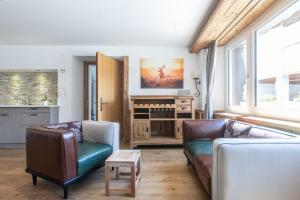 Posezení v ubytování La Tgoma - Hotel & Restaurant